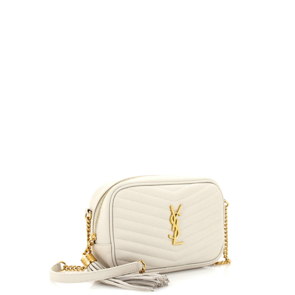 Lou Camera Bag Matelasse Chevron Leather Mini