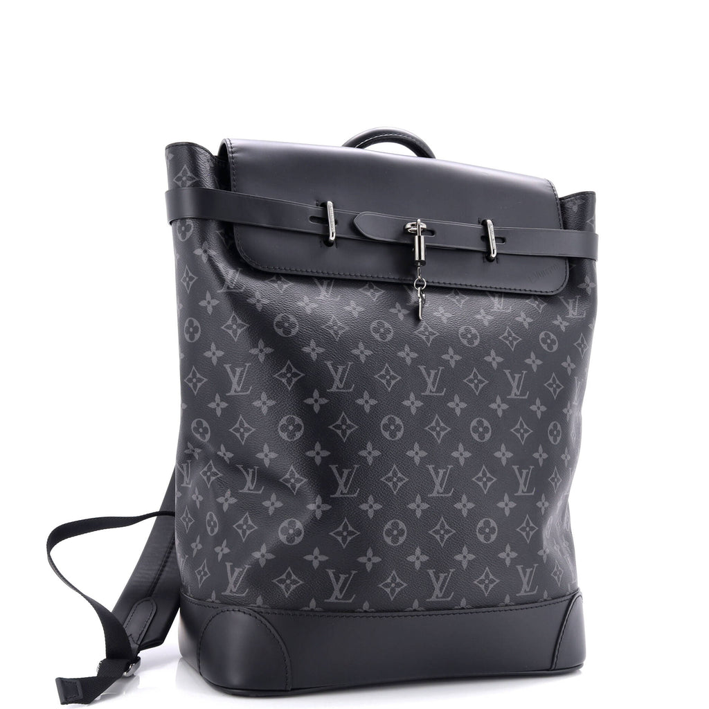 Louis Vuitton Steamer Backpack Monogram Eclipse Canvas