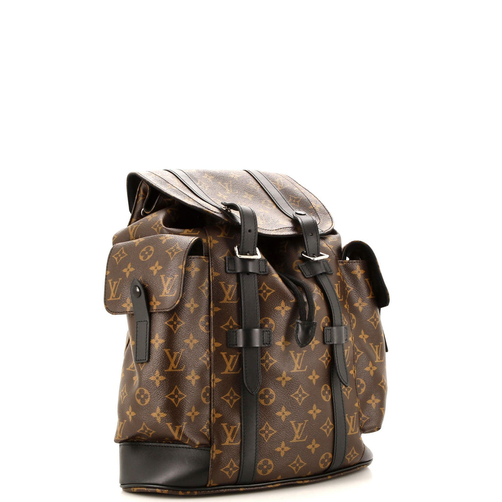 Louis Vuitton Christopher Backpack Macassar Monogram Canvas PM