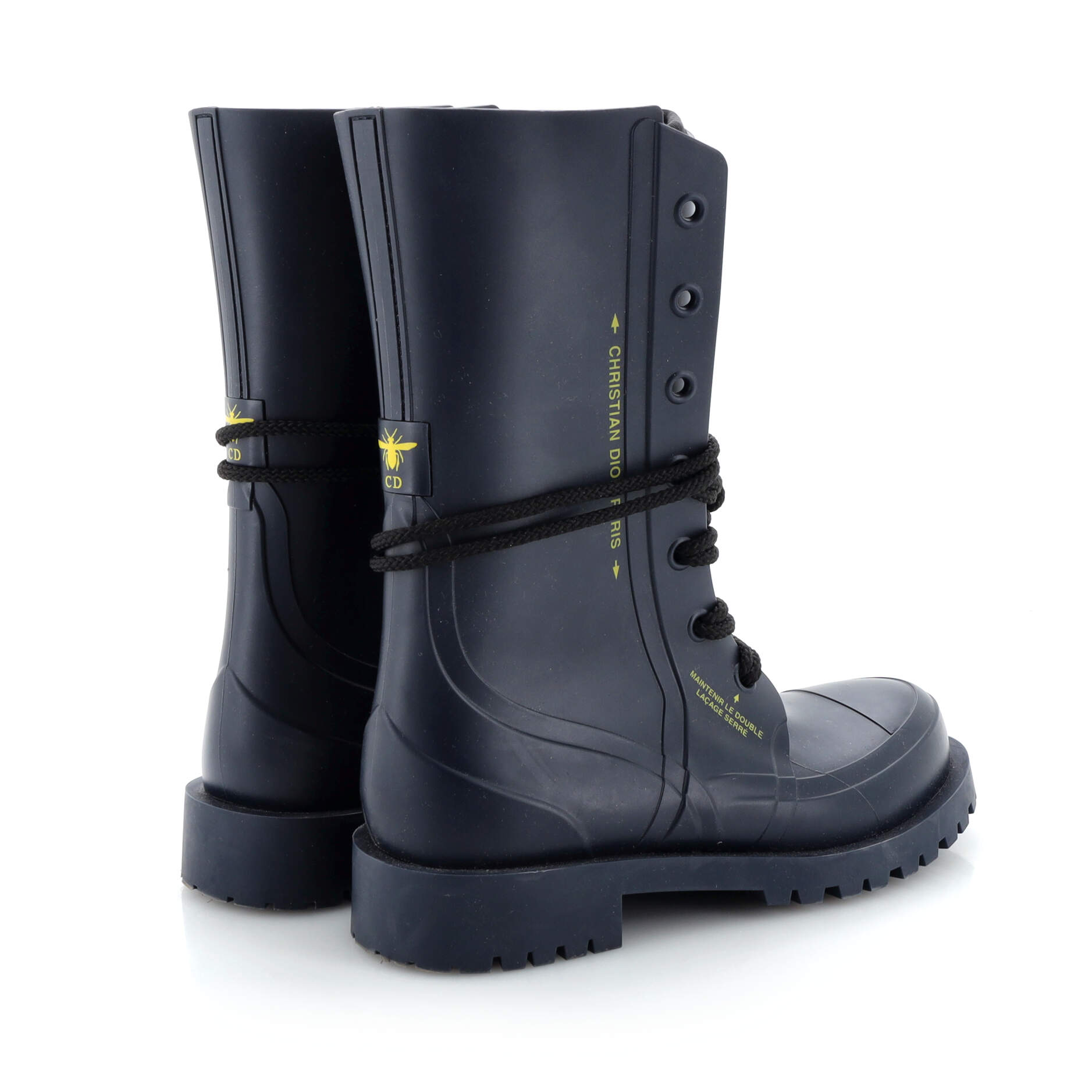 Women's Diorcamp Combat Rain Boots Rubber
