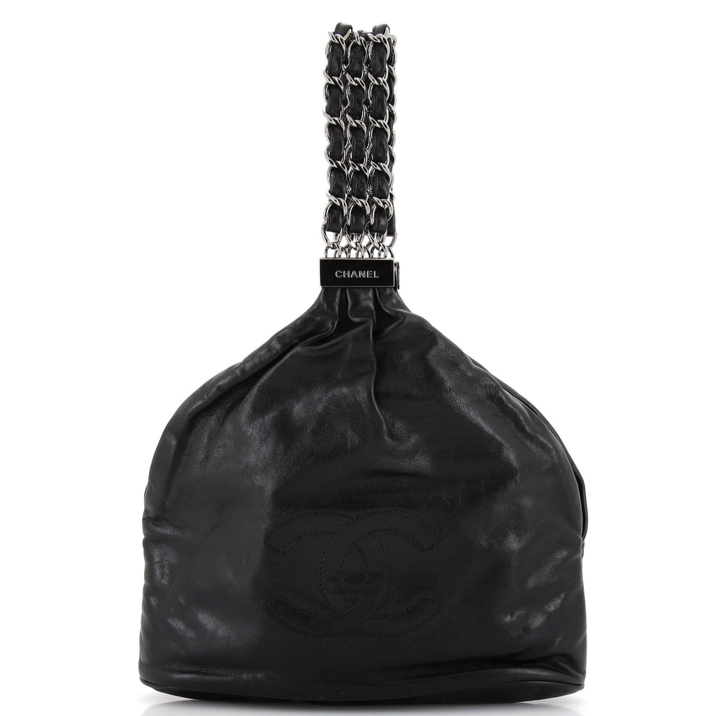Rock and Chain Hobo Lambskin Mini