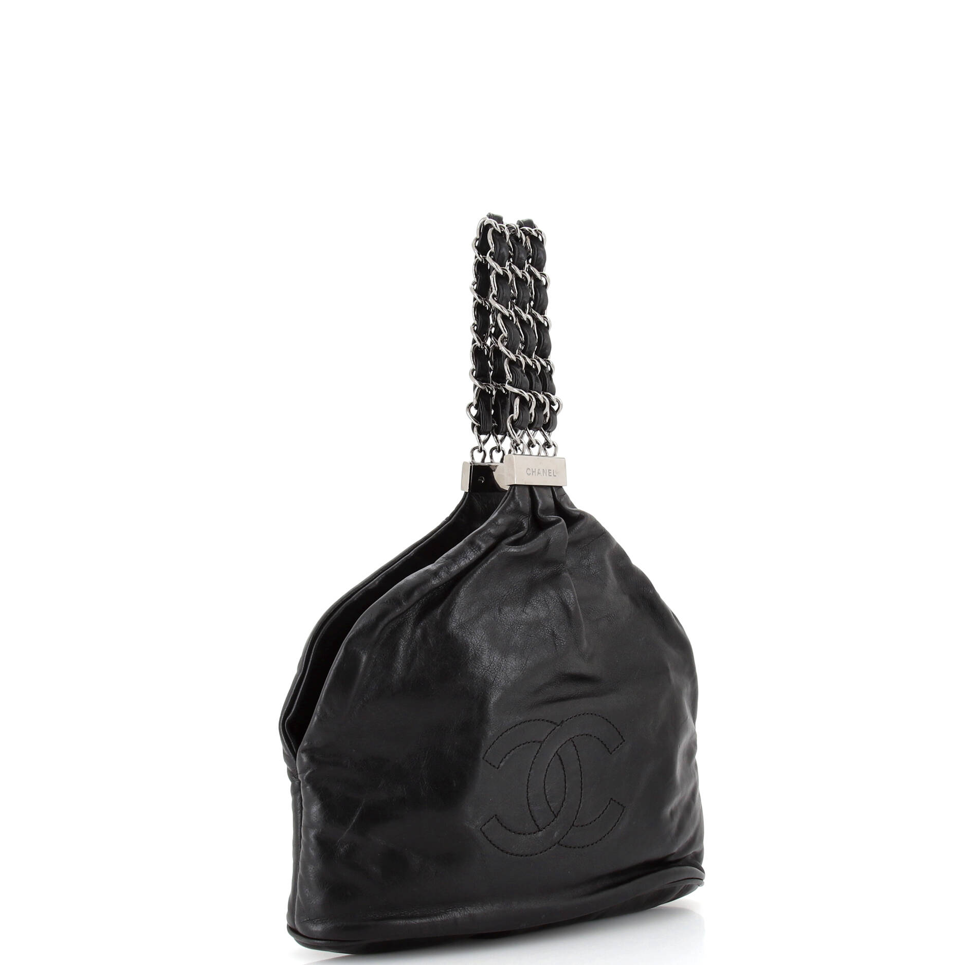 Rock and Chain Hobo Lambskin Mini