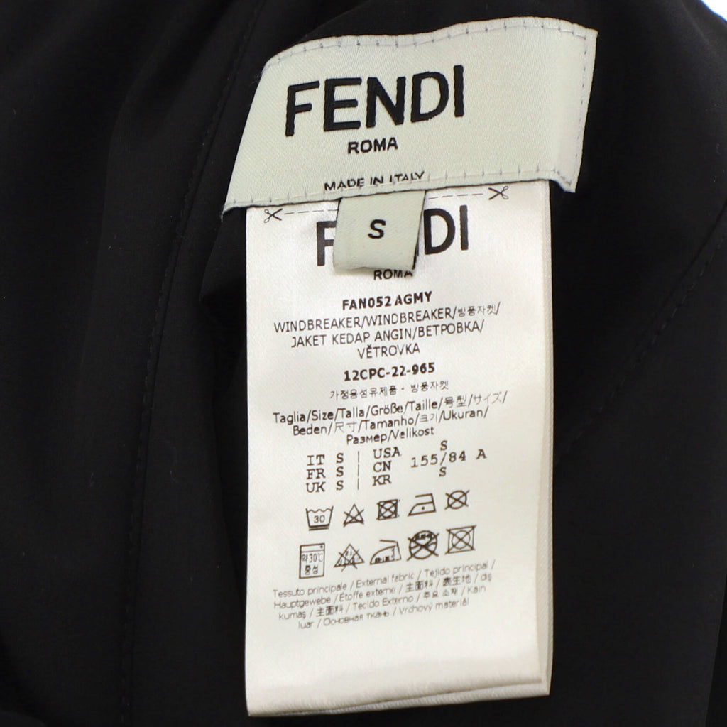 Women's Reversible Logo Tape Windbreaker Jacket Zucca Polyester