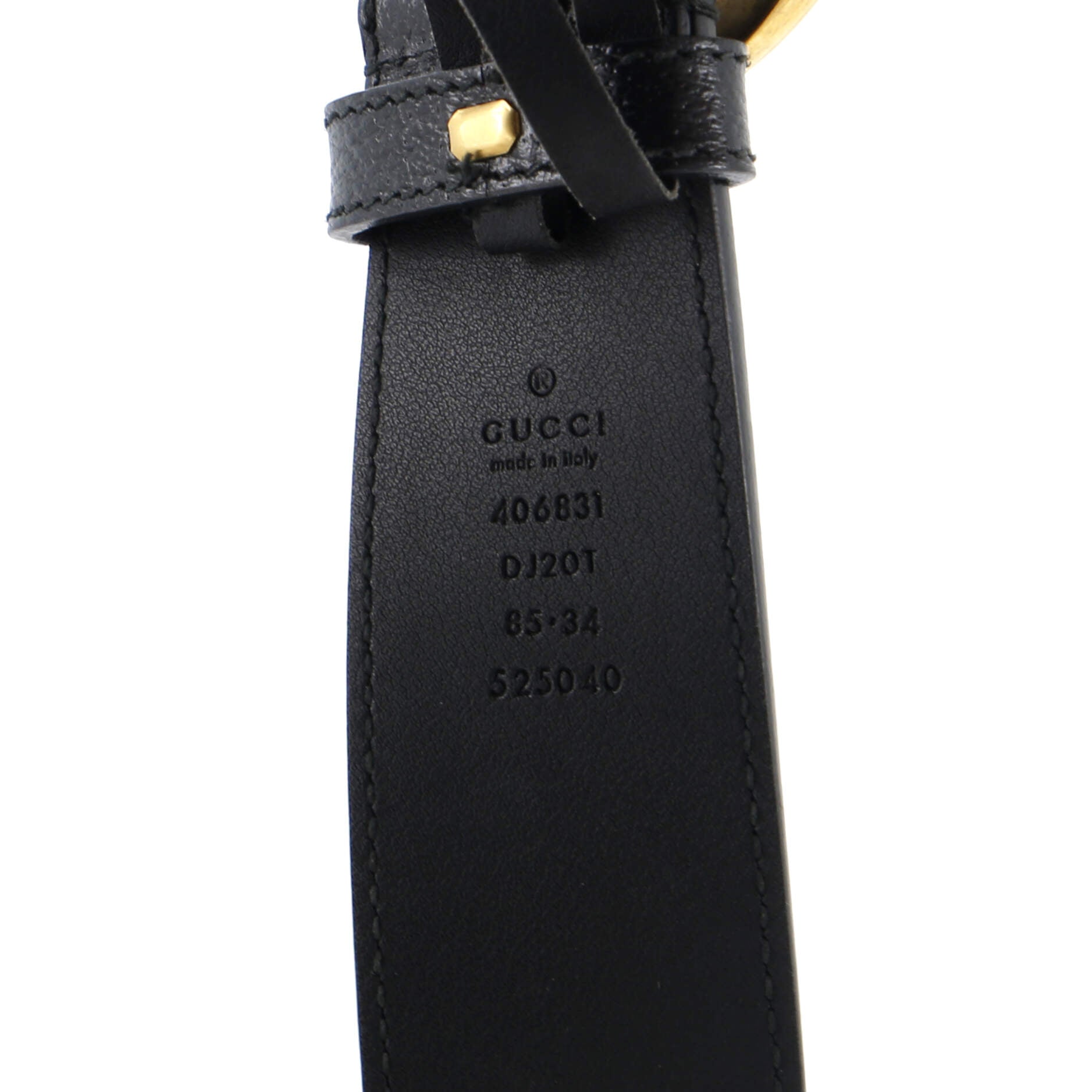 GG Marmont Belt Leather Medium 85