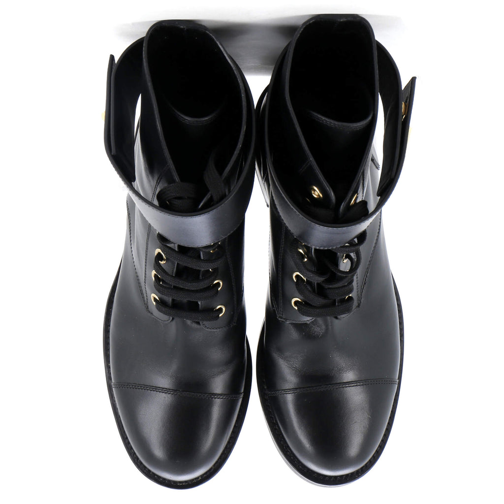 Women's Wonderland Flat Ranger Boots Leather