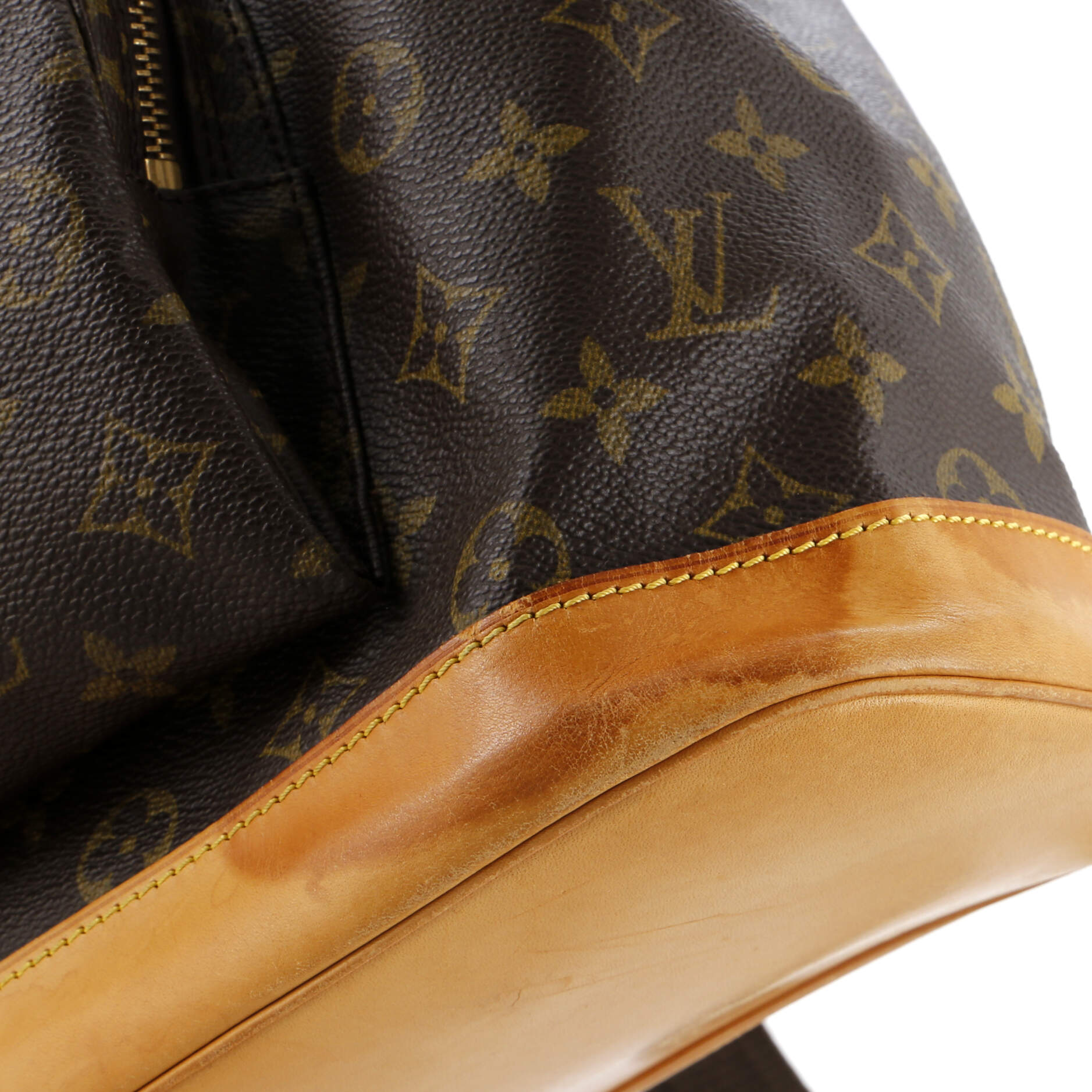 Louis Vuitton Vintage Montsouris Backpack Monogram Canvas GM