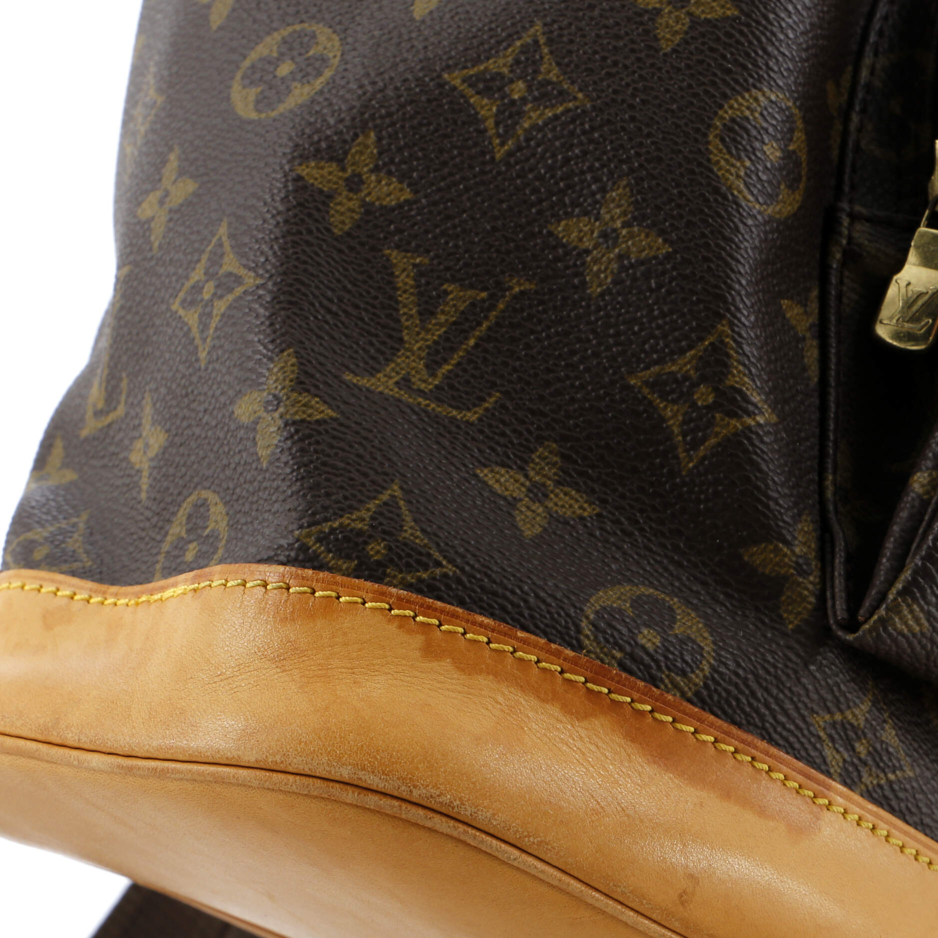 Louis Vuitton Vintage Montsouris Backpack Monogram Canvas GM