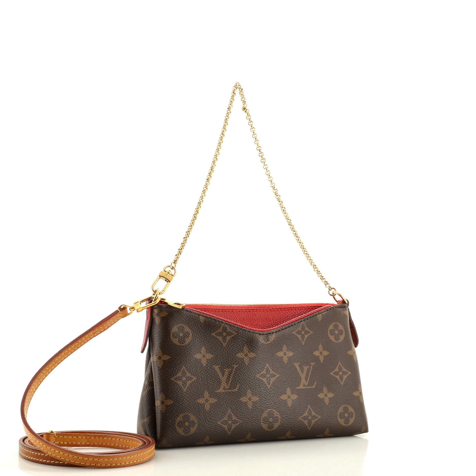 Louis Vuitton Pallas Clutch Monogram Canvas