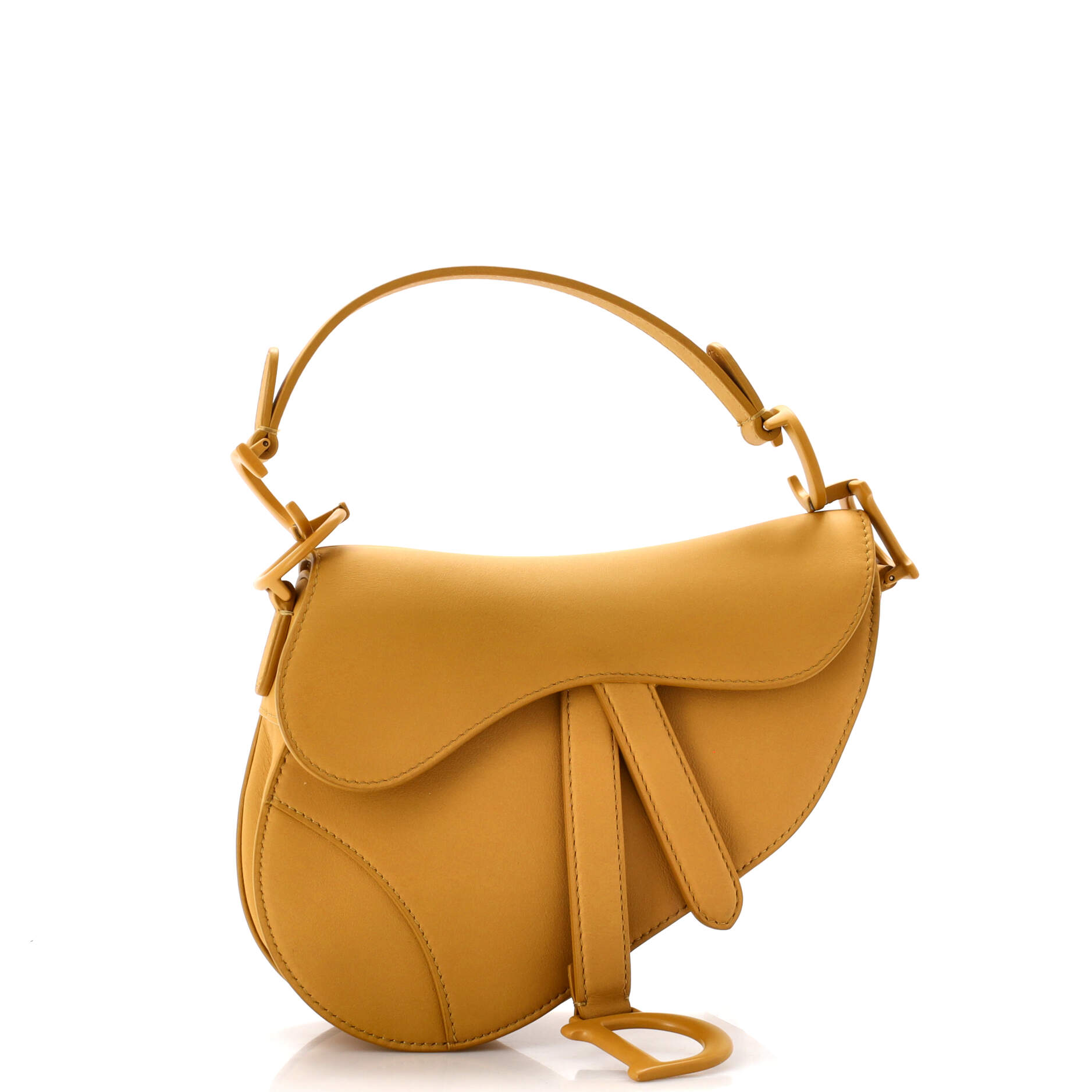 Ultra Matte Saddle Handbag Leather Mini