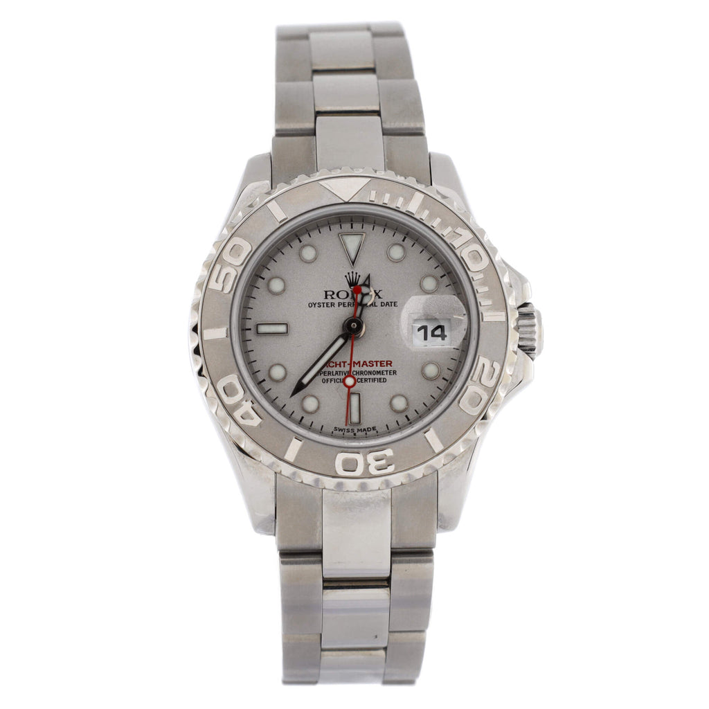 Oyster Perpetual Yacht-Master Automatic Watch Stainless Steel and Platinum 29