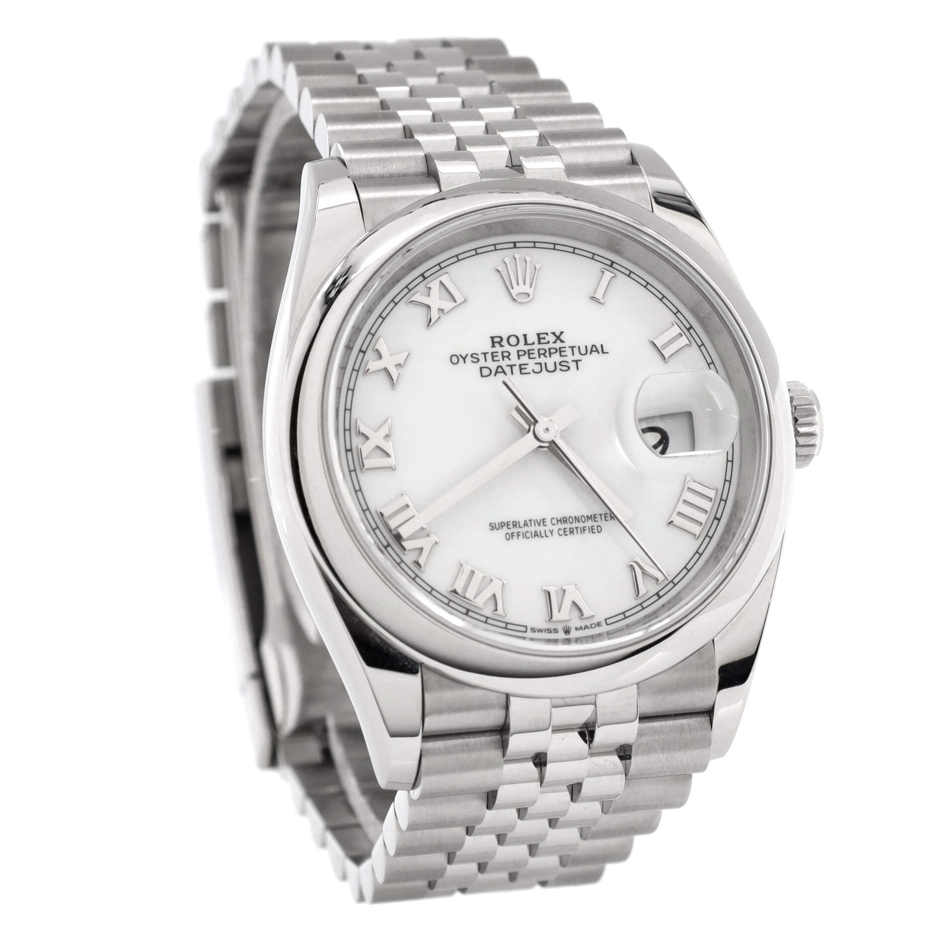 Oyster Perpetual Datejust Automatic Watch Stainless Steel 36