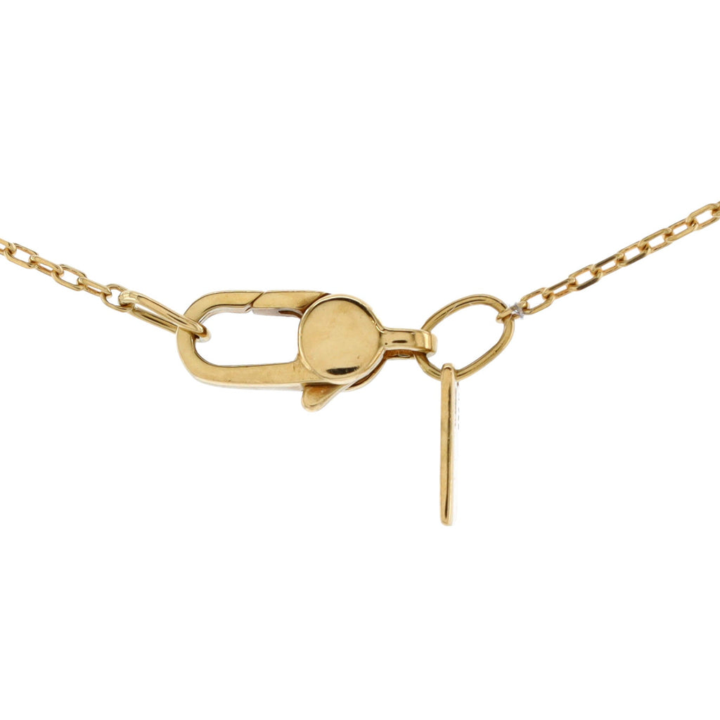 Icon Twirl Pendant Necklace 18K Yellow Gold