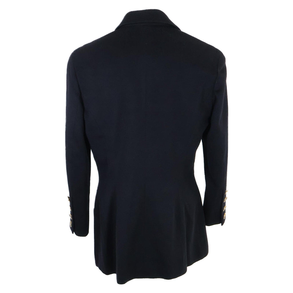 Chanel 100% Cashmere Double-Breasted Jacket