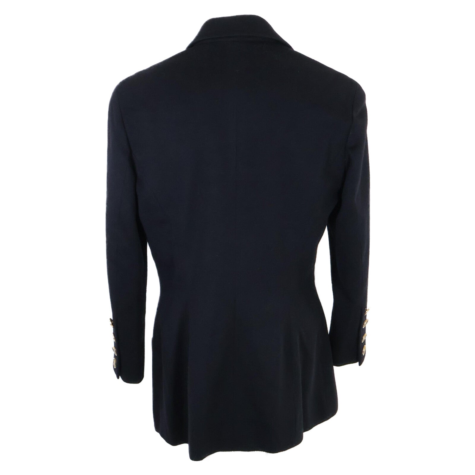 Chanel 100% Cashmere Double-Breasted Jacket