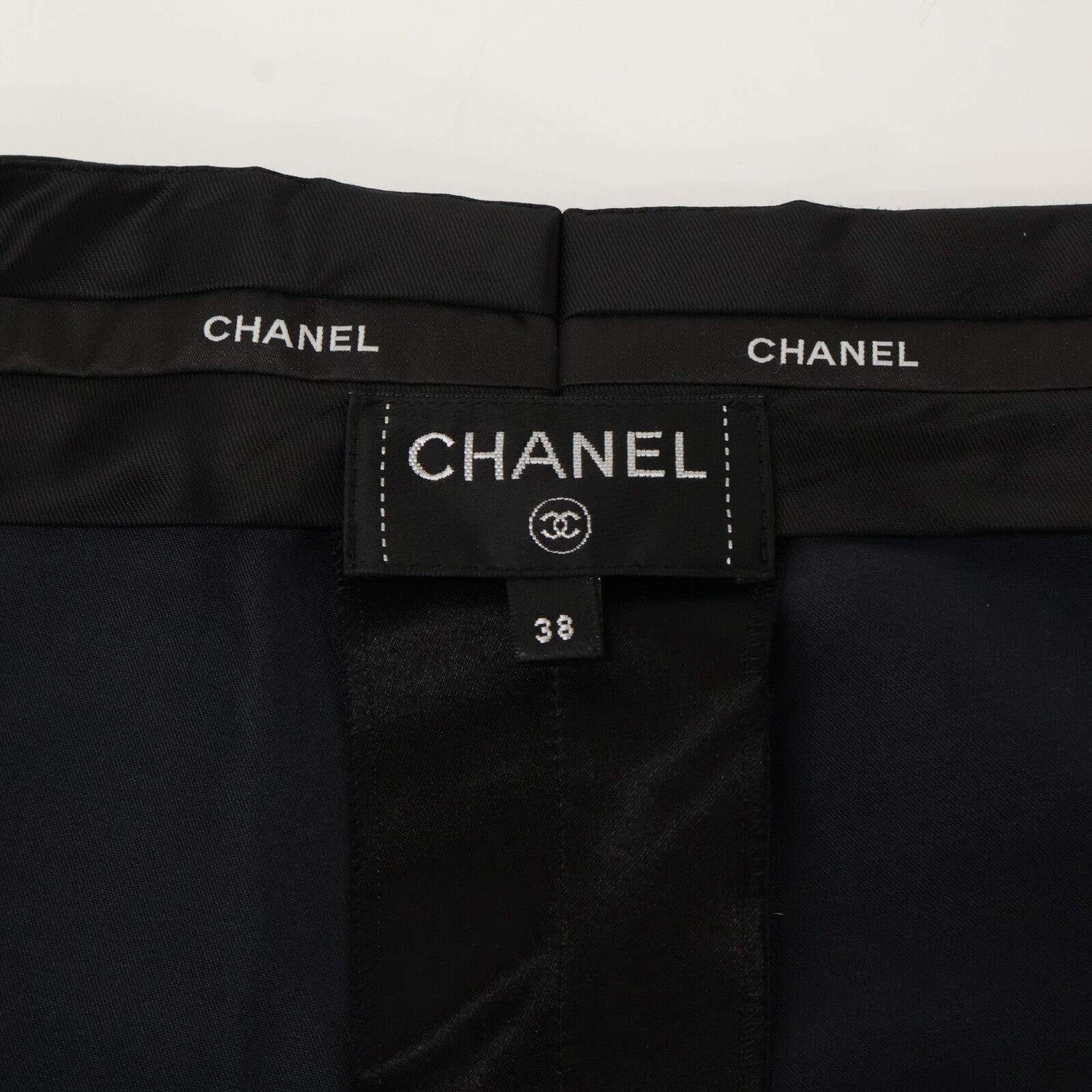 Chanel P72423V64121 Silk Blend Pants
