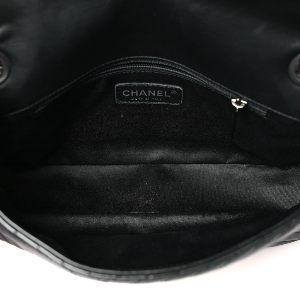 Lambskin Small CC Crossing Flap Black
