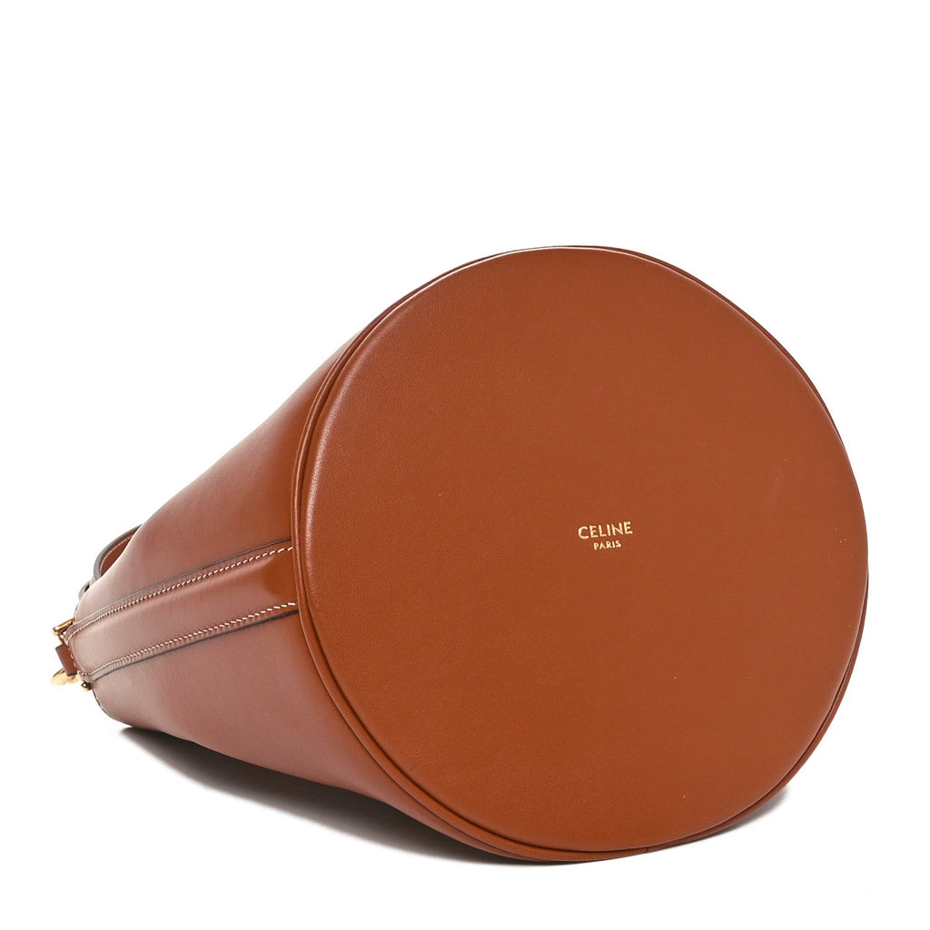 Smooth Calfskin Teen Bucket 16 Tan