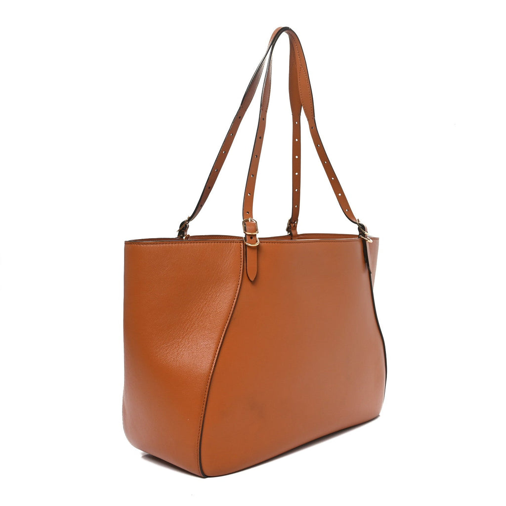 Calfskin Varenne E/W Tote Bag Tan
