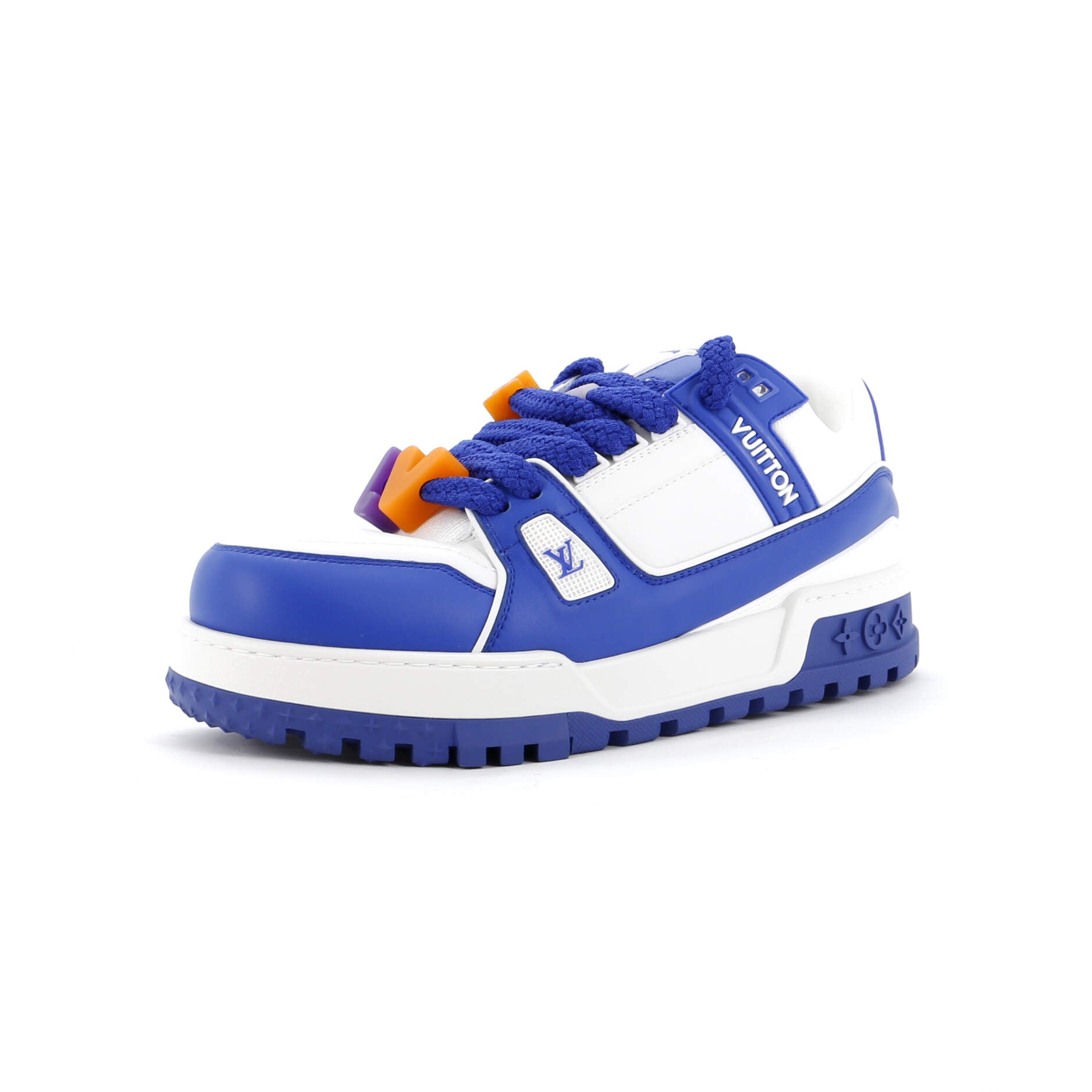 Men's Maxi Trainer Sneakers Leather and Fabric