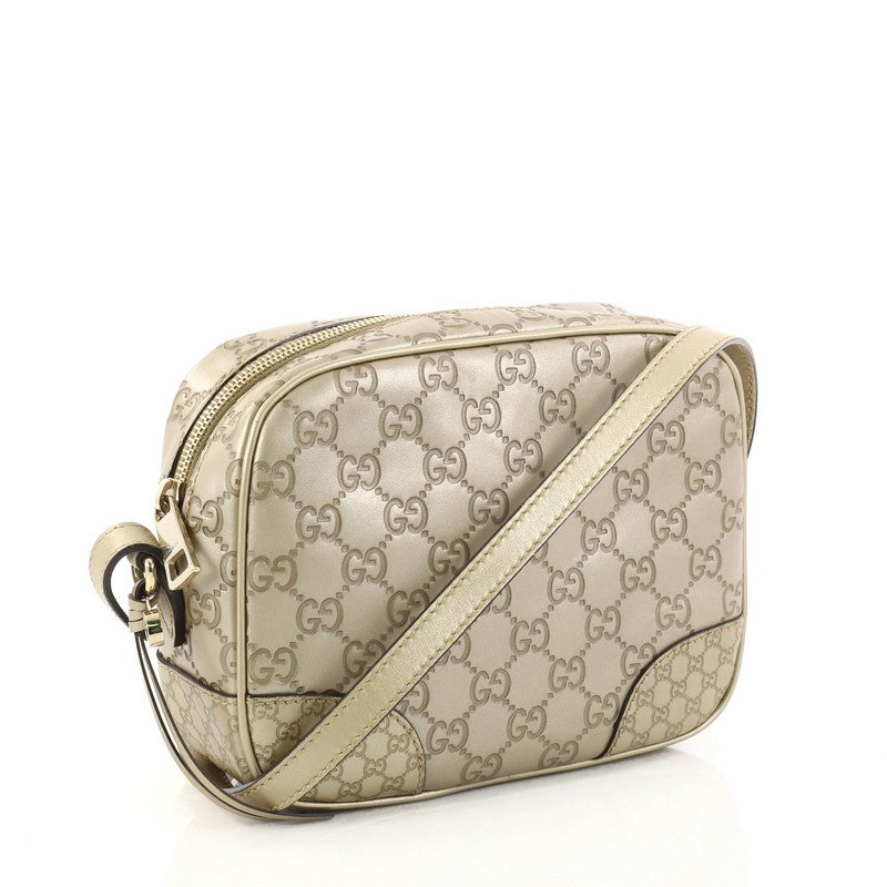 Bree Disco Crossbody Bag Guccissima Leather Mini