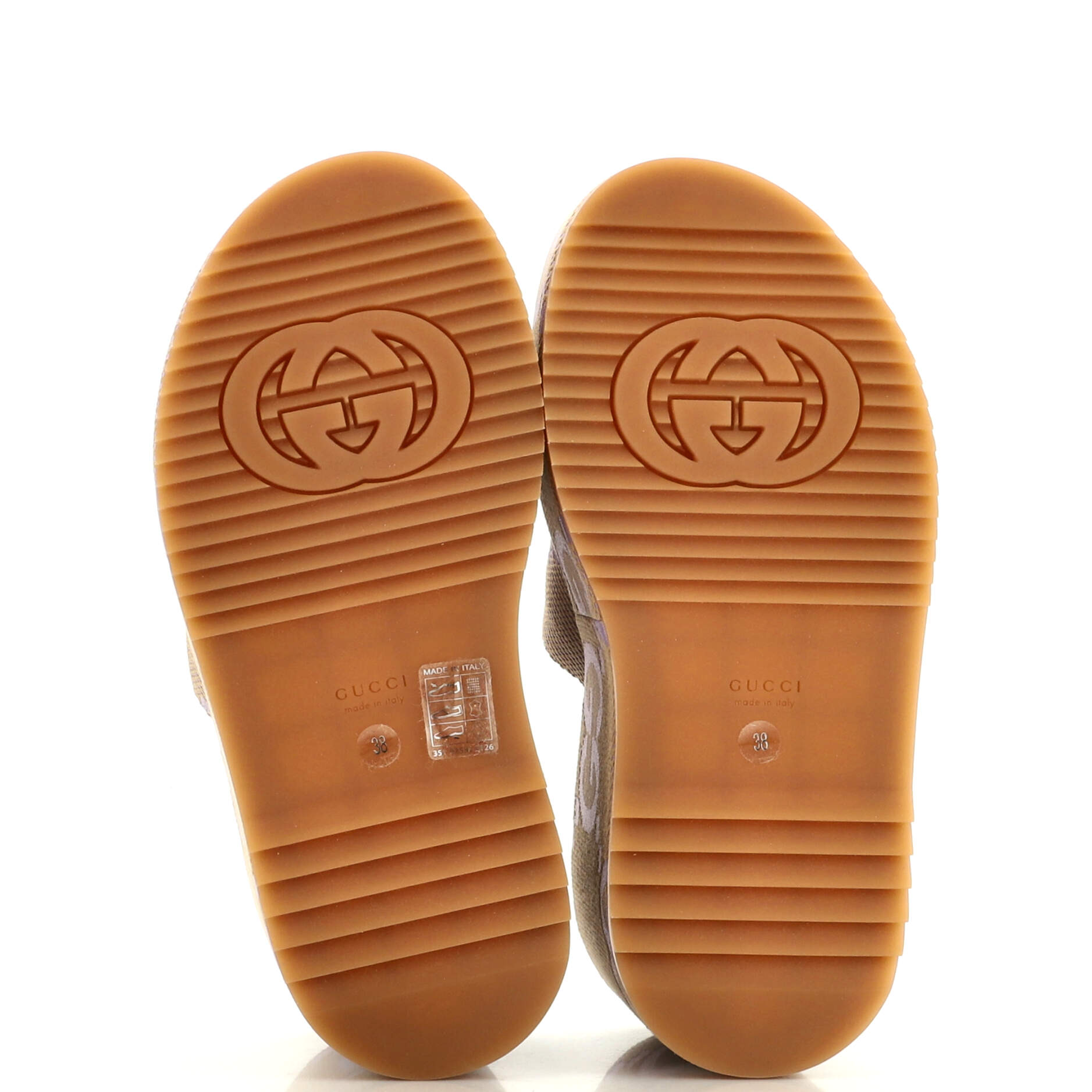 Women's Angelina Platform Wedge Sandals GG Canvas