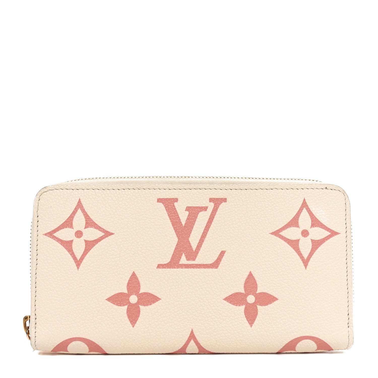 Empreinte Monogram Giant Zippy Wallet Creme Bois De Rose