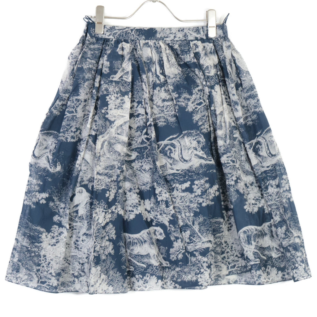 Christian Dior Toile de Jouy Cotton Skirt