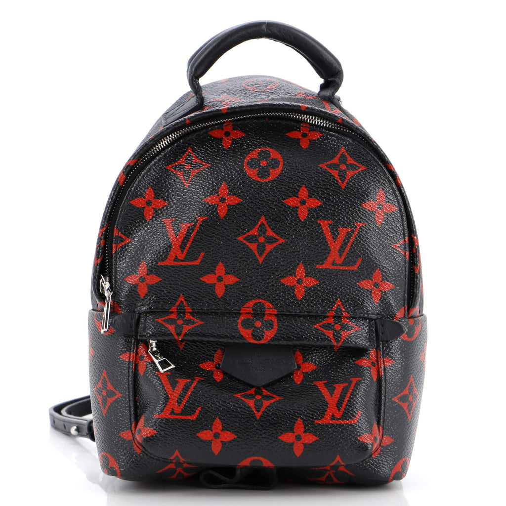 Louis Vuitton Palm Springs Backpack Limited Edition Monogram Infrarouge Mini
