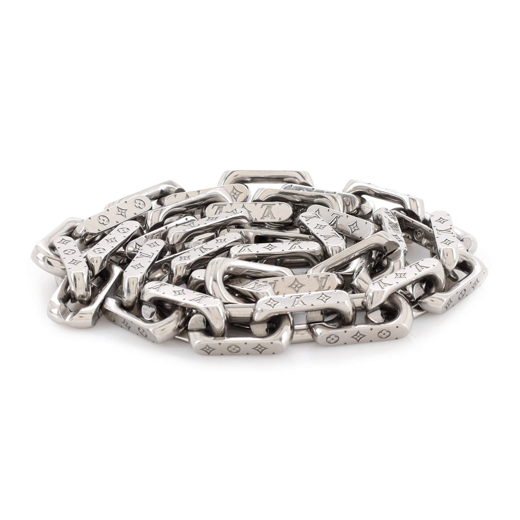 Monogram Chain Necklace Metal