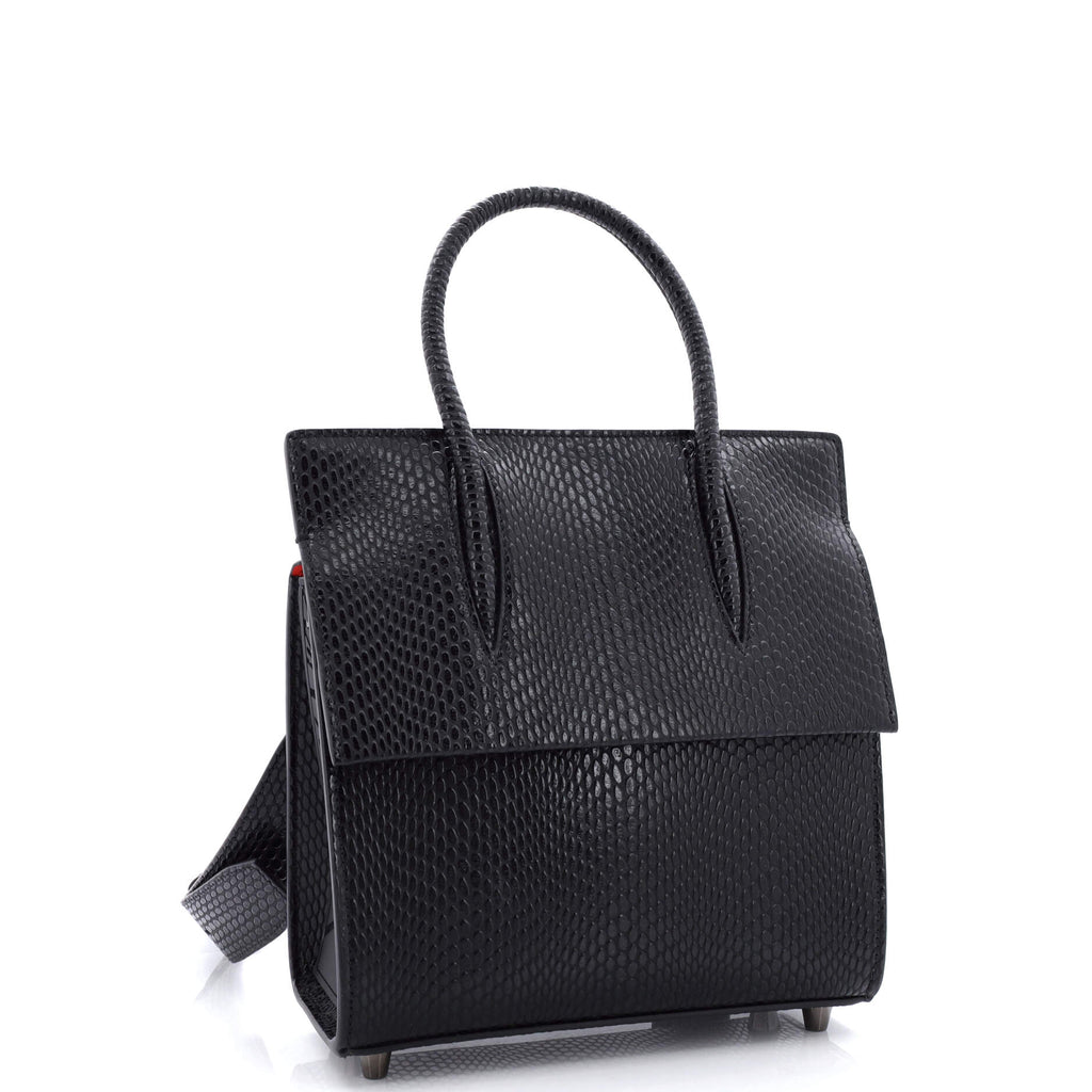 Paloma Tote Python Embossed Leather Mini
