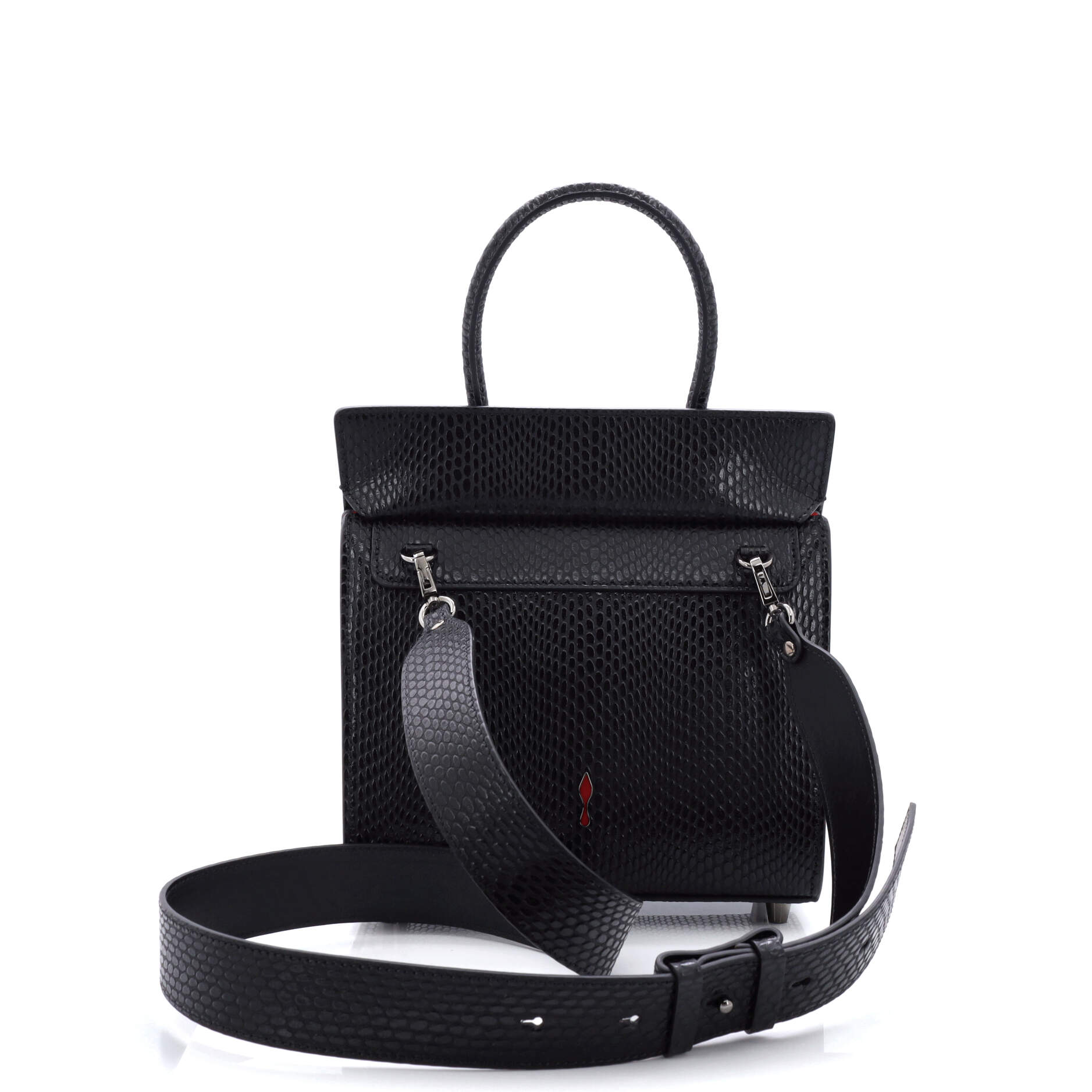 Paloma Tote Python Embossed Leather Mini