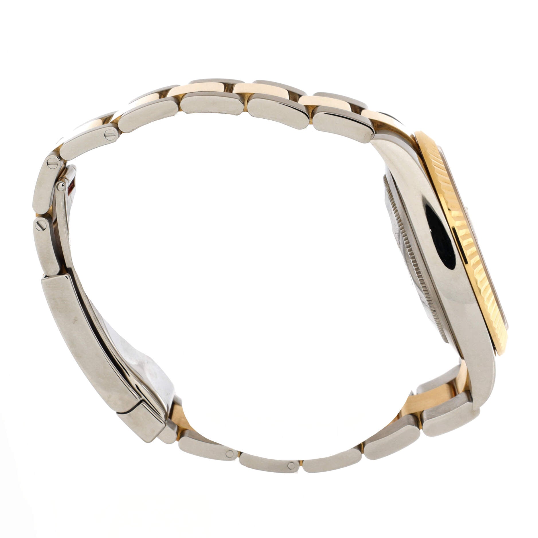 Oyster Perpetual Datejust Automatic Watch Stainless Steel and Yellow Gold 41