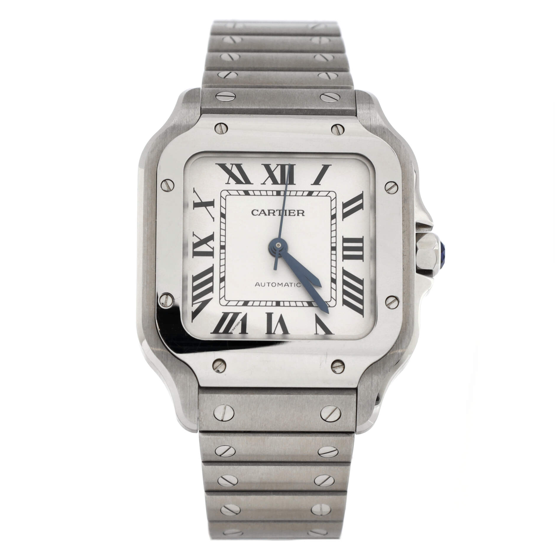 Santos de Cartier Automatic Watch Stainless Steel 35