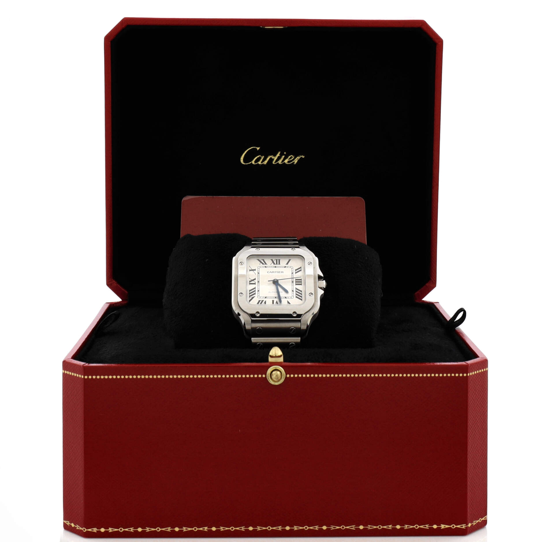 Santos de Cartier Automatic Watch Stainless Steel 35