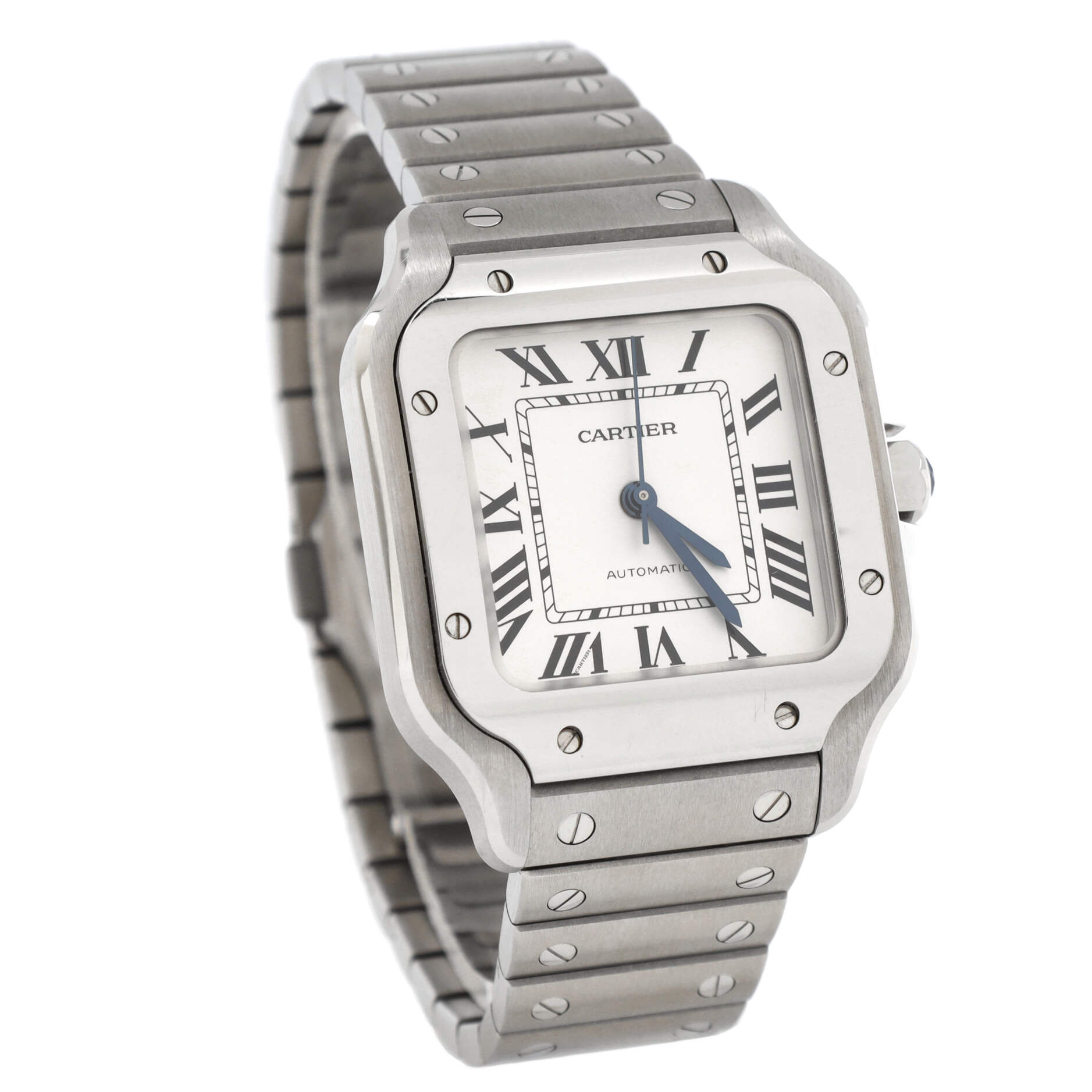 Santos de Cartier Automatic Watch Stainless Steel 35