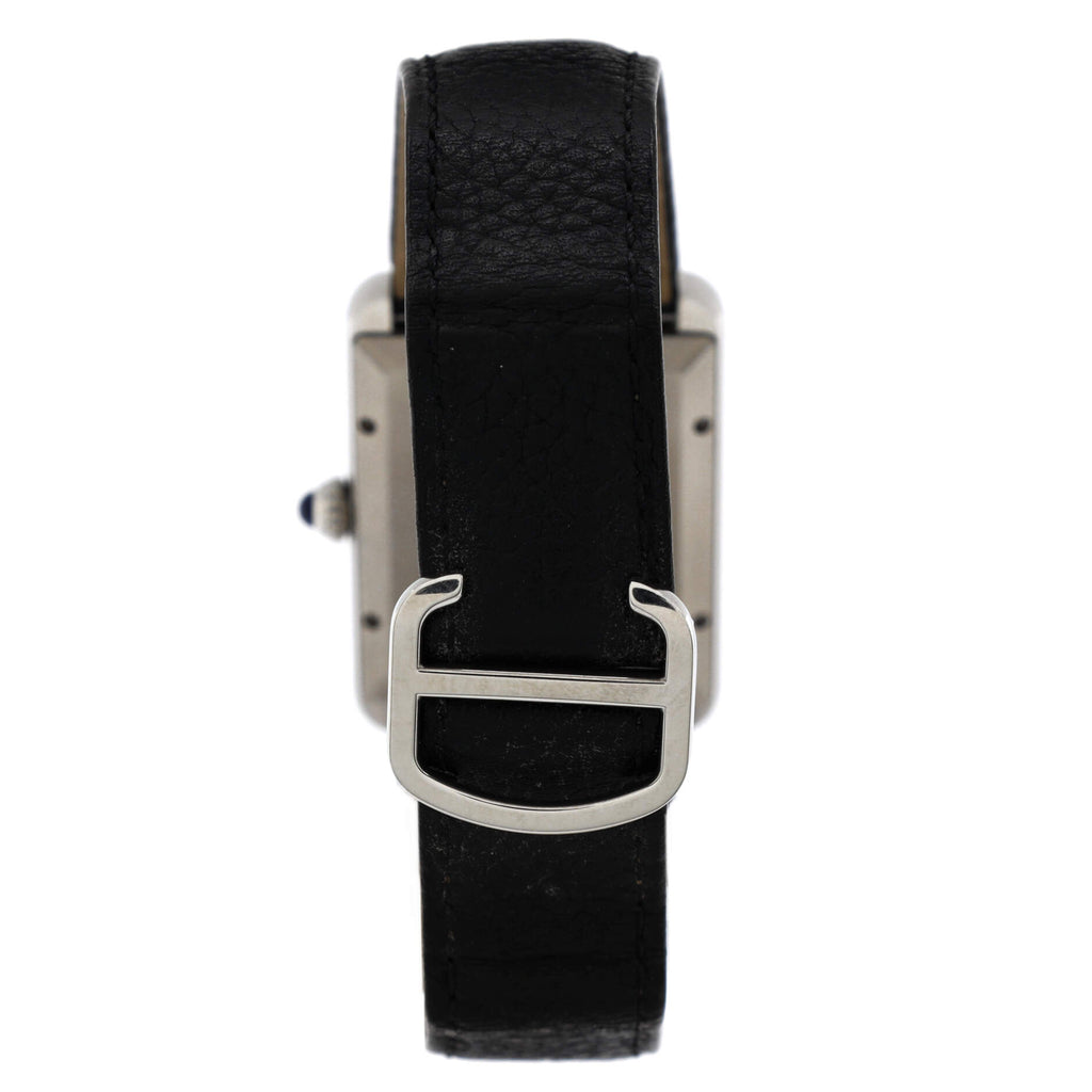 Tank Solo Automatic Watch Stainless Steel and Leather 31