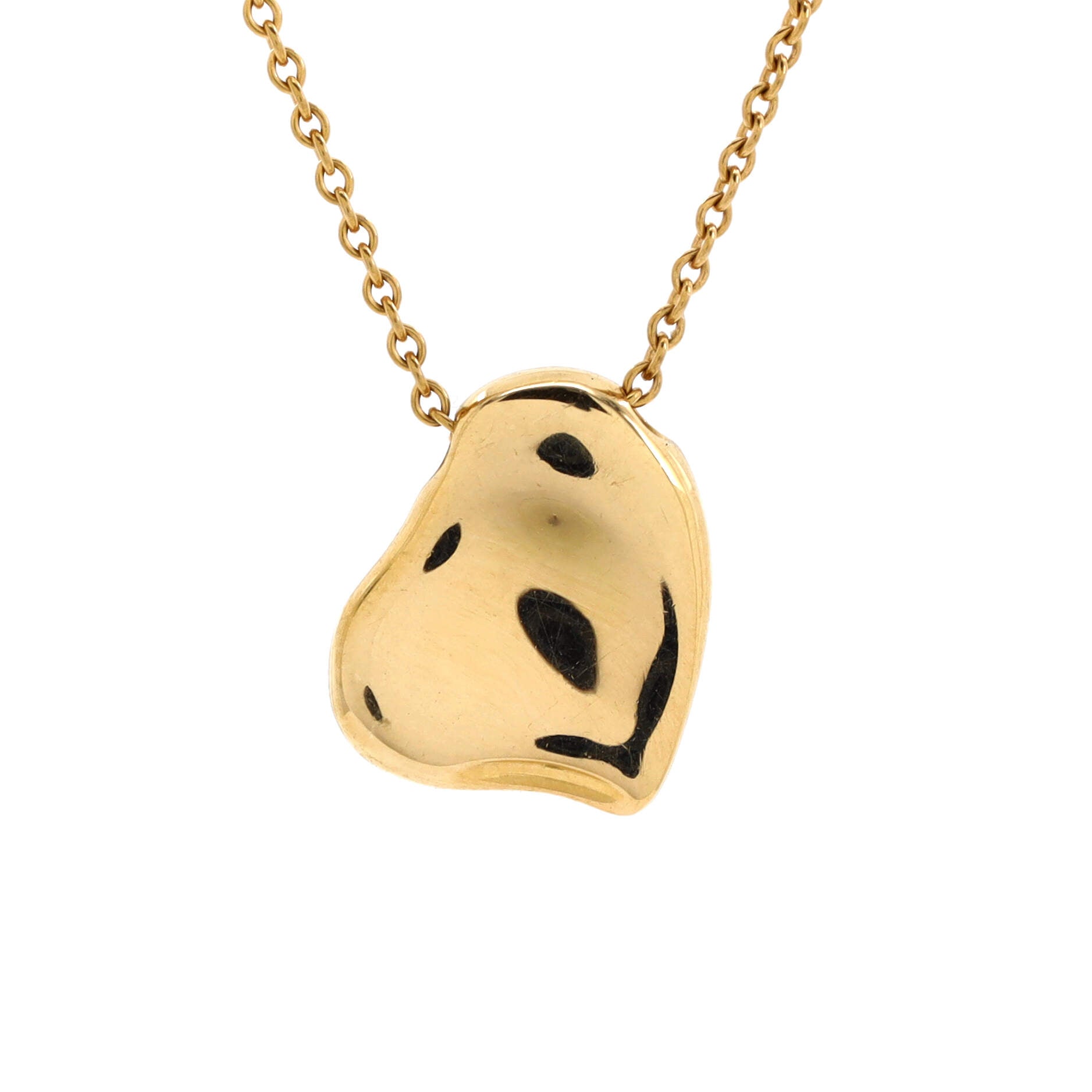 Elsa Peretti Full Heart Necklace 18K Yellow Gold