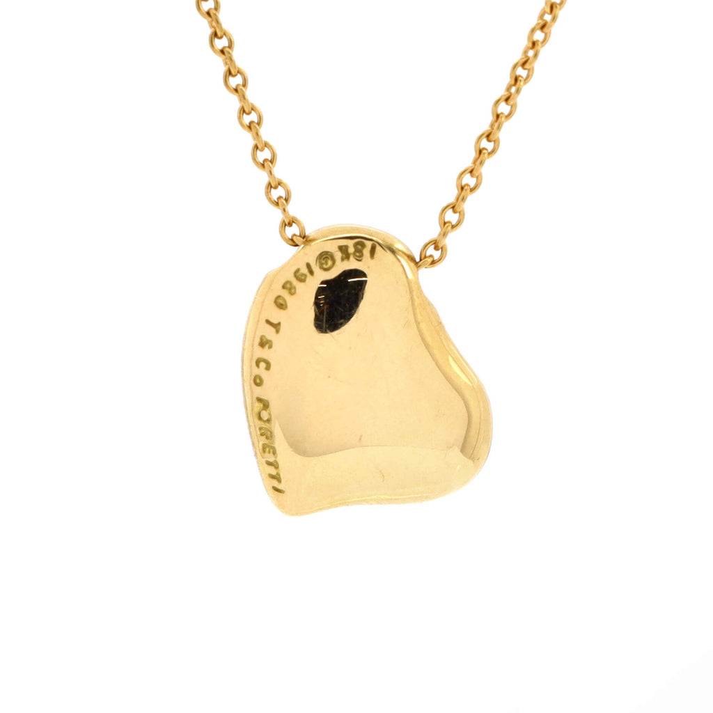 Elsa Peretti Full Heart Necklace 18K Yellow Gold
