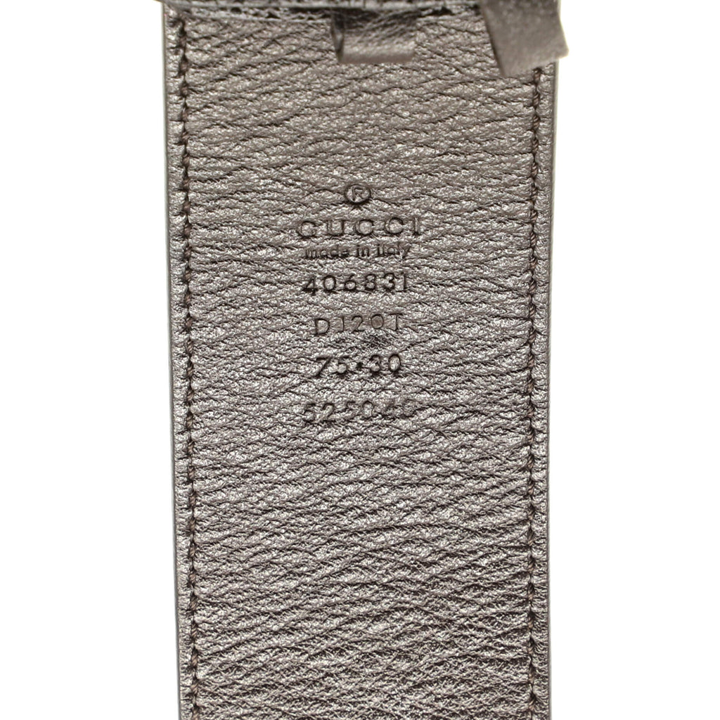 GG Marmont Belt Leather Wide 75