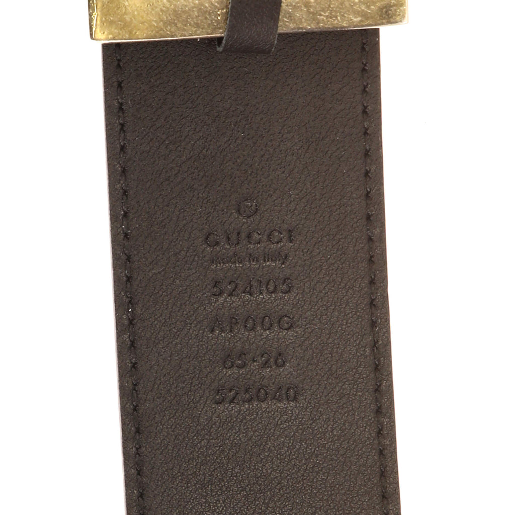 GG Marmont Belt Leather Medium 65