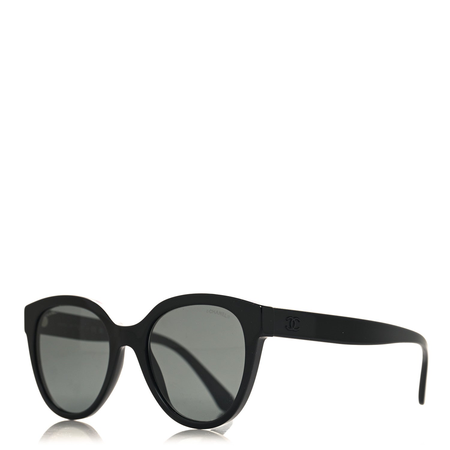 Acetate CC Butterfly Sunglasses 5414 Black Pink