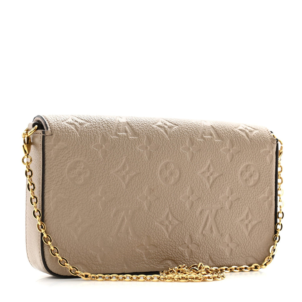 Empreinte Pochette Felicie Chain Wallet Tourterelle