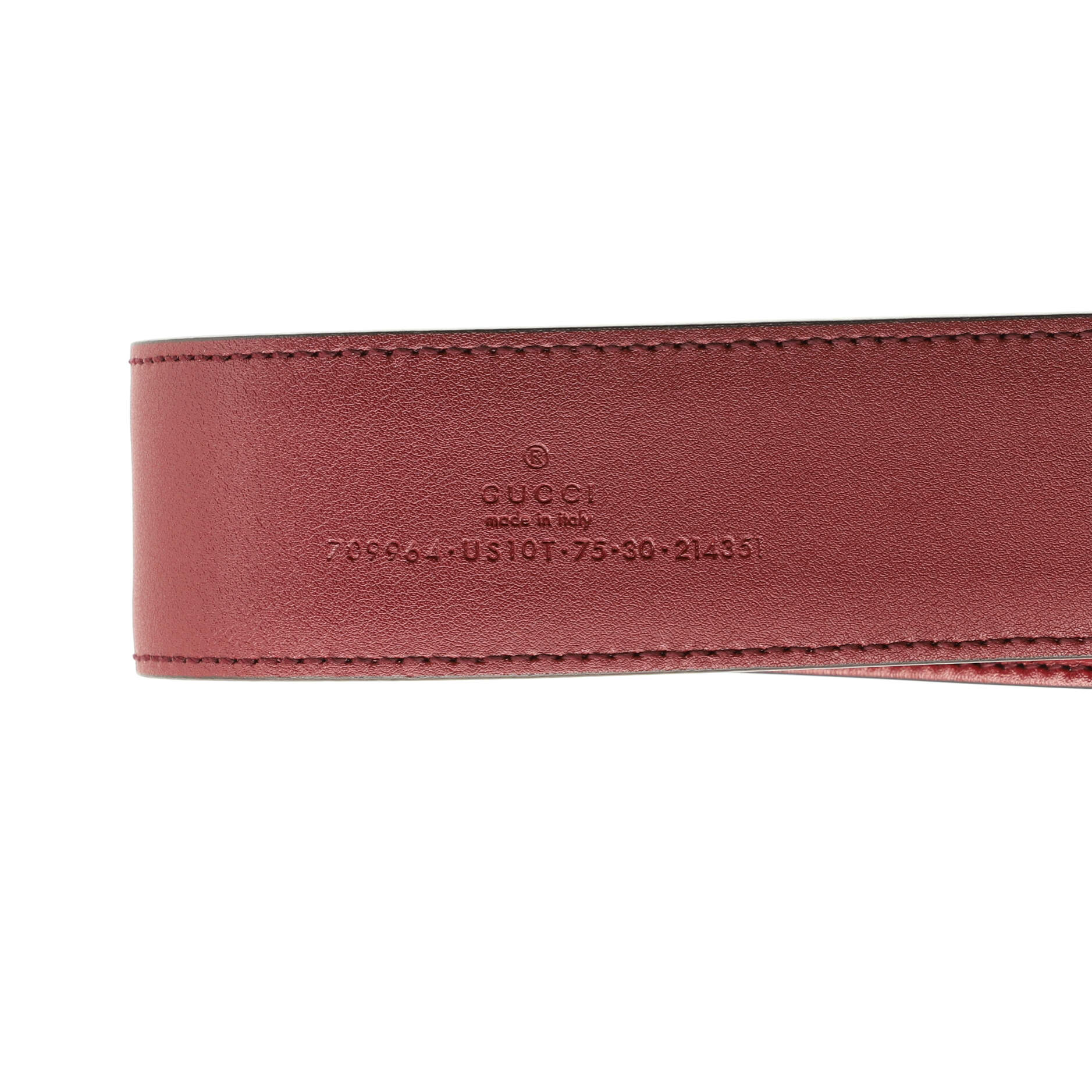 Patterned GG Marmont Belt Leather Wide 85