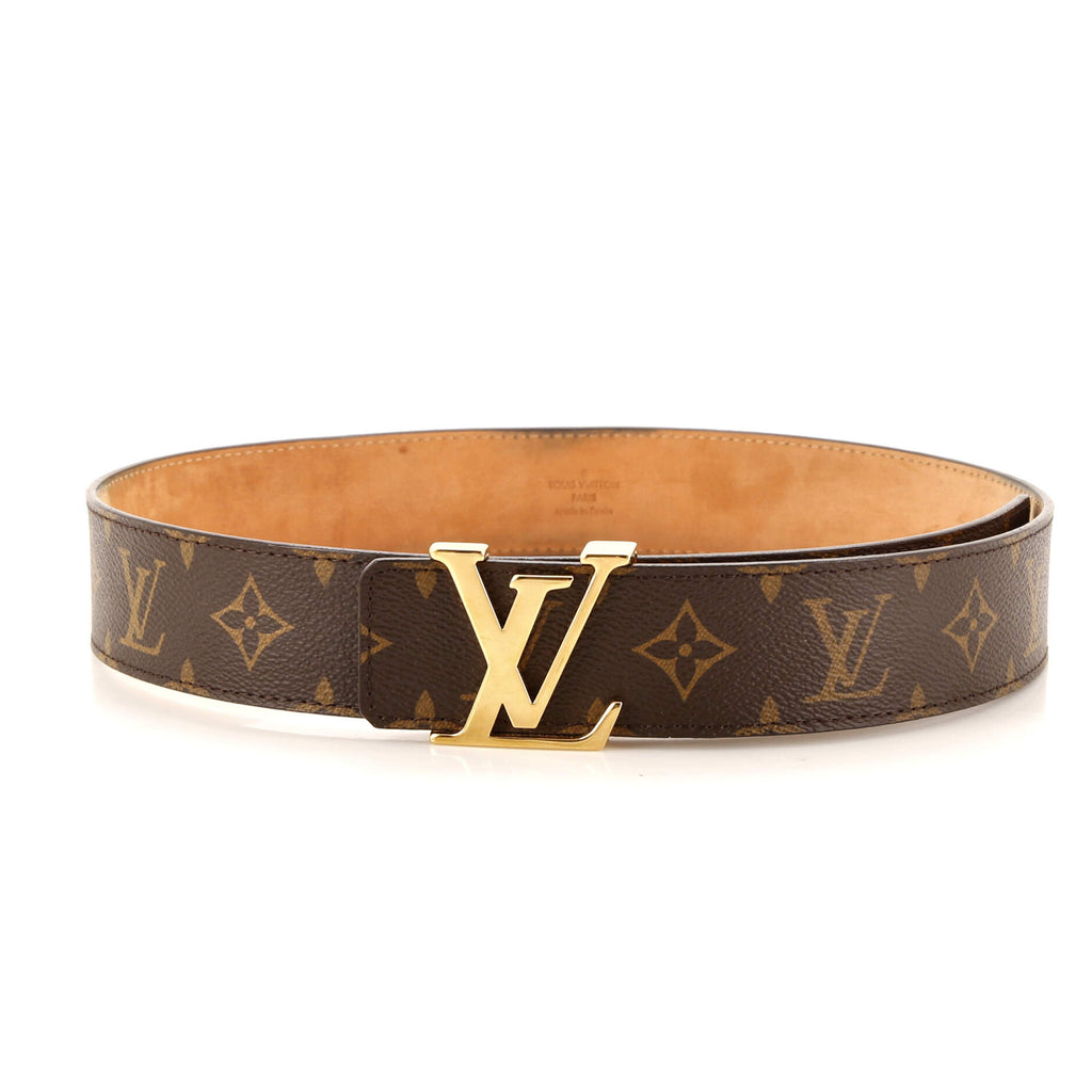 LV Initiales Belt Monogram Canvas Wide 80