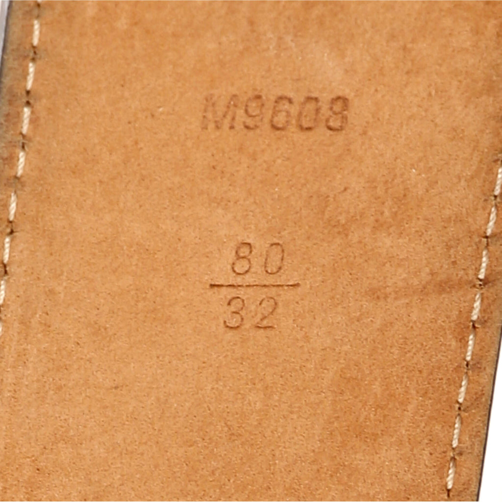 LV Initiales Belt Monogram Canvas Wide 80