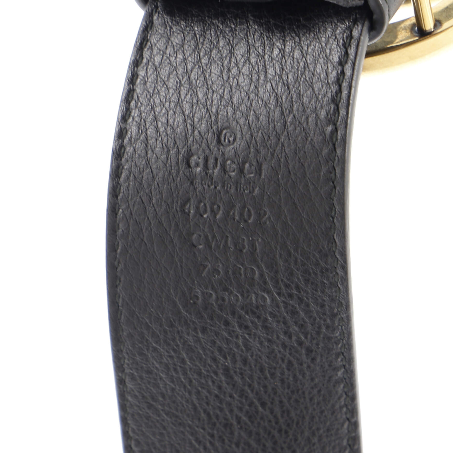 GG Marmont Belt Studded Leather Wide 85