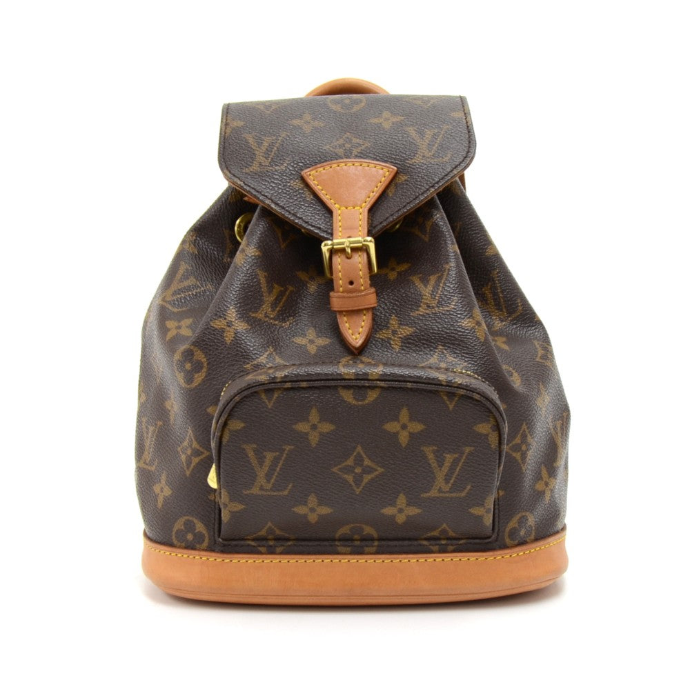 Louis Vuitto Mini Montsouris Monogram Canvas Backpack