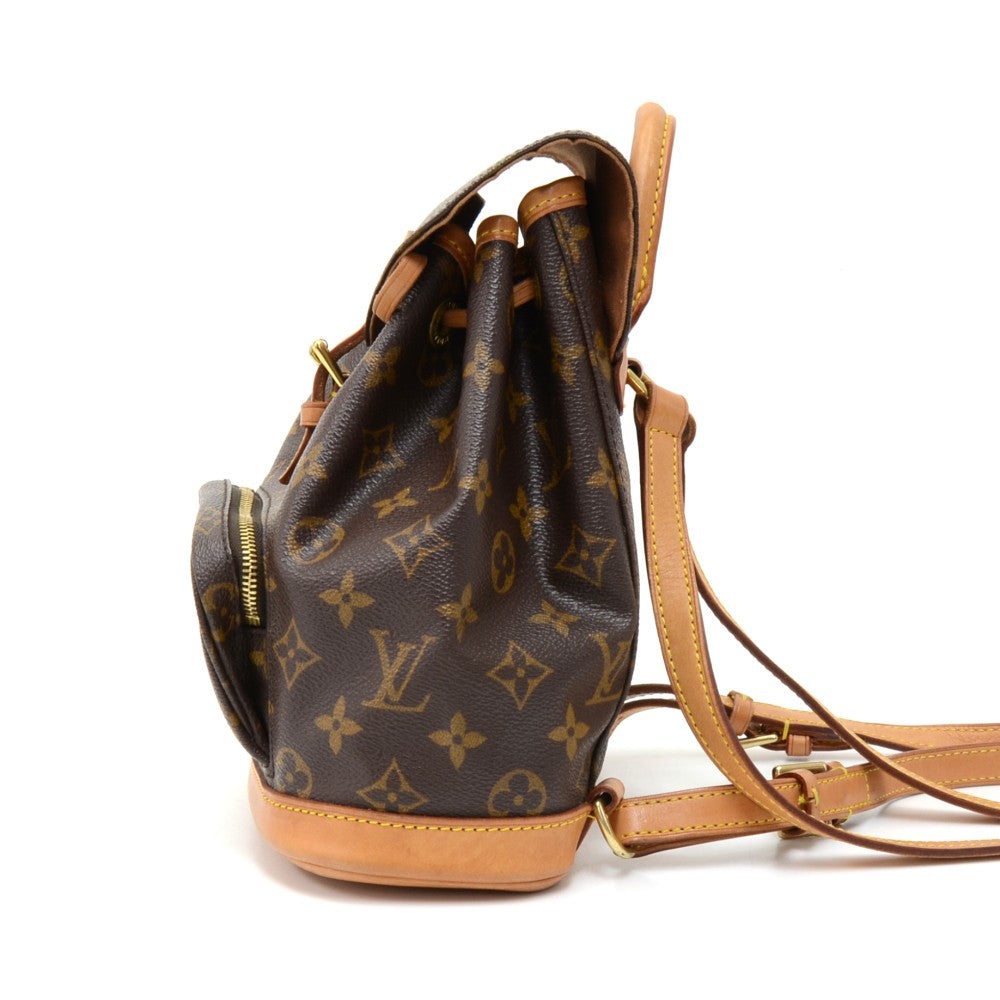 Louis Vuitto Mini Montsouris Monogram Canvas Backpack