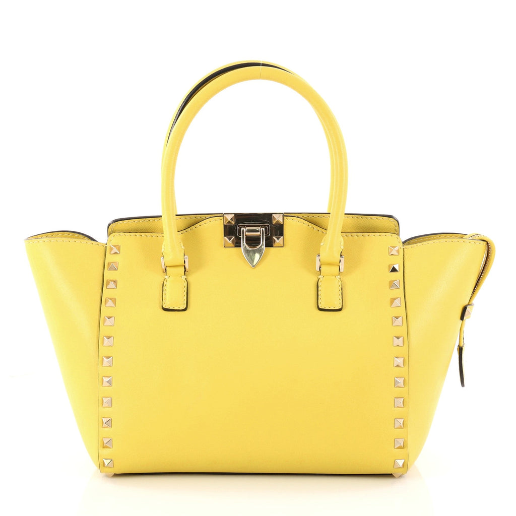 Rockstud Tote Rigid Leather Mini