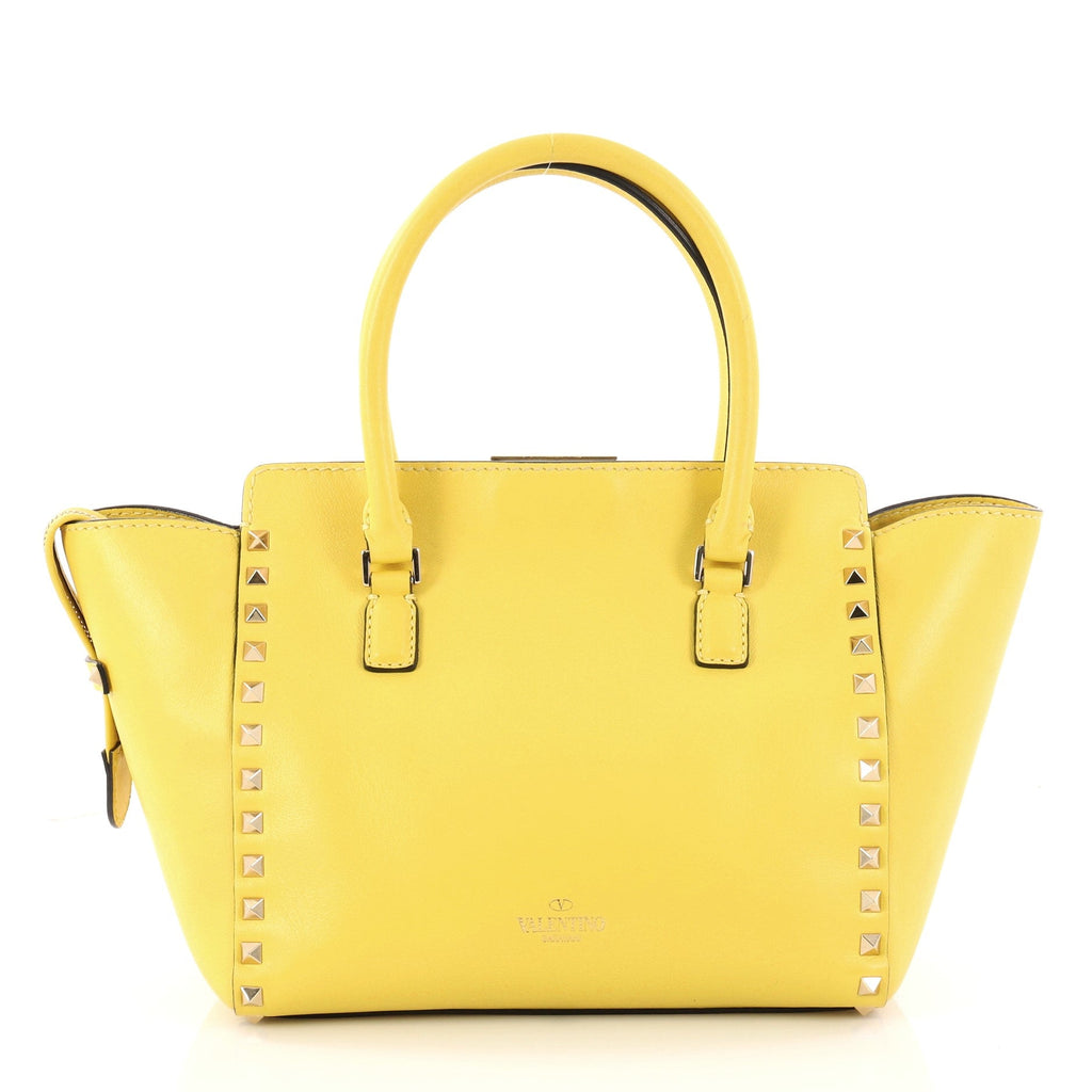 Rockstud Tote Rigid Leather Mini